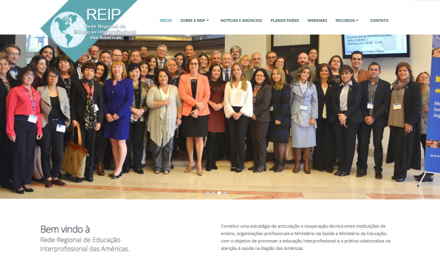 Conheça o site da Rede Regional de Educação Interprofissional das Américas – REIP