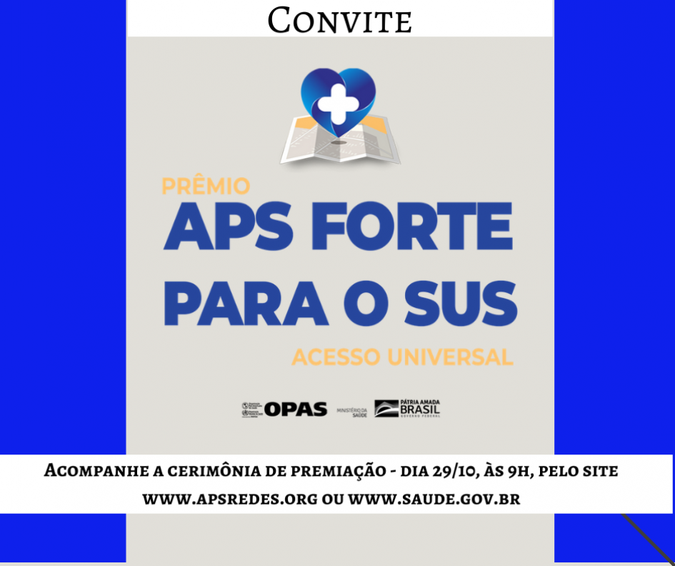 OPAS e Ministério da Saúde vão premiar três experiências em Atenção Primária à Saúde
