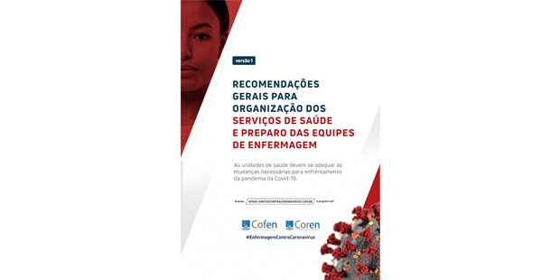 Cofen publica diretrizes para serviços de Enfermagem frente o COVID-19