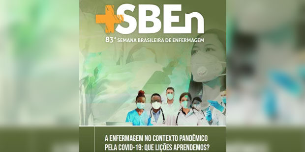 A Enfermagem no contexto pós-Covid é tema da 83ª SBEn, que começa hoje, 12 de maio