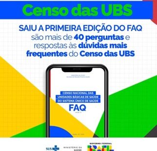 Ministério da Saúde disponibiliza FAQ do Censo das UBS