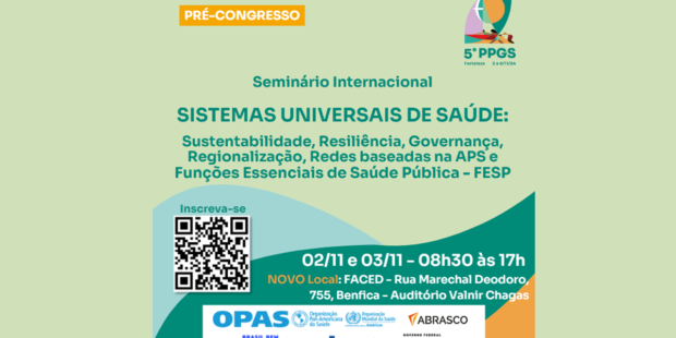 Seminário Pré-Congresso: Fortalecendo Sistemas Universais de Saúde nas Américas